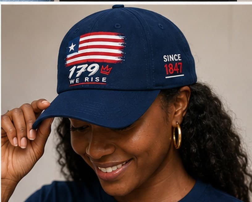 "179 We Rise" Liberian Independence Cap